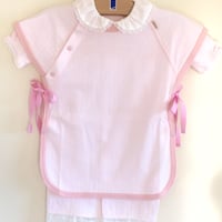 HowCute®︎点滴用肌着M 帽子セット(新生児サイズ）