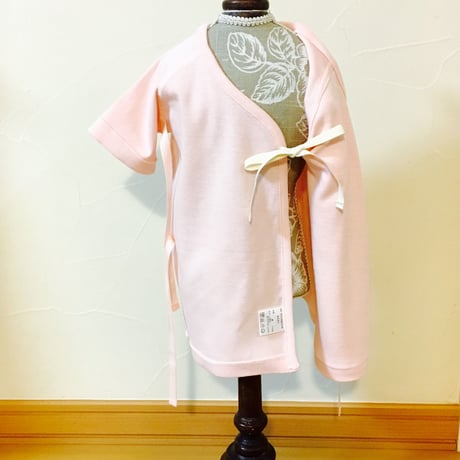 〈完売御礼〉はじめてのおうち肌着35  HowCute®︎低出生体重児肌着 ピンクコットン35（コットに出てから1500ｇ～ご退院後も重宝サイズ）
