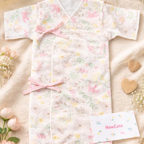 HowCute®︎  極低出生体重児肌着スリムミニサイズ30 コットに出てから 1200g～