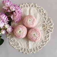 フラワーキャンドル "ranunclus (pink)"【受注生産】