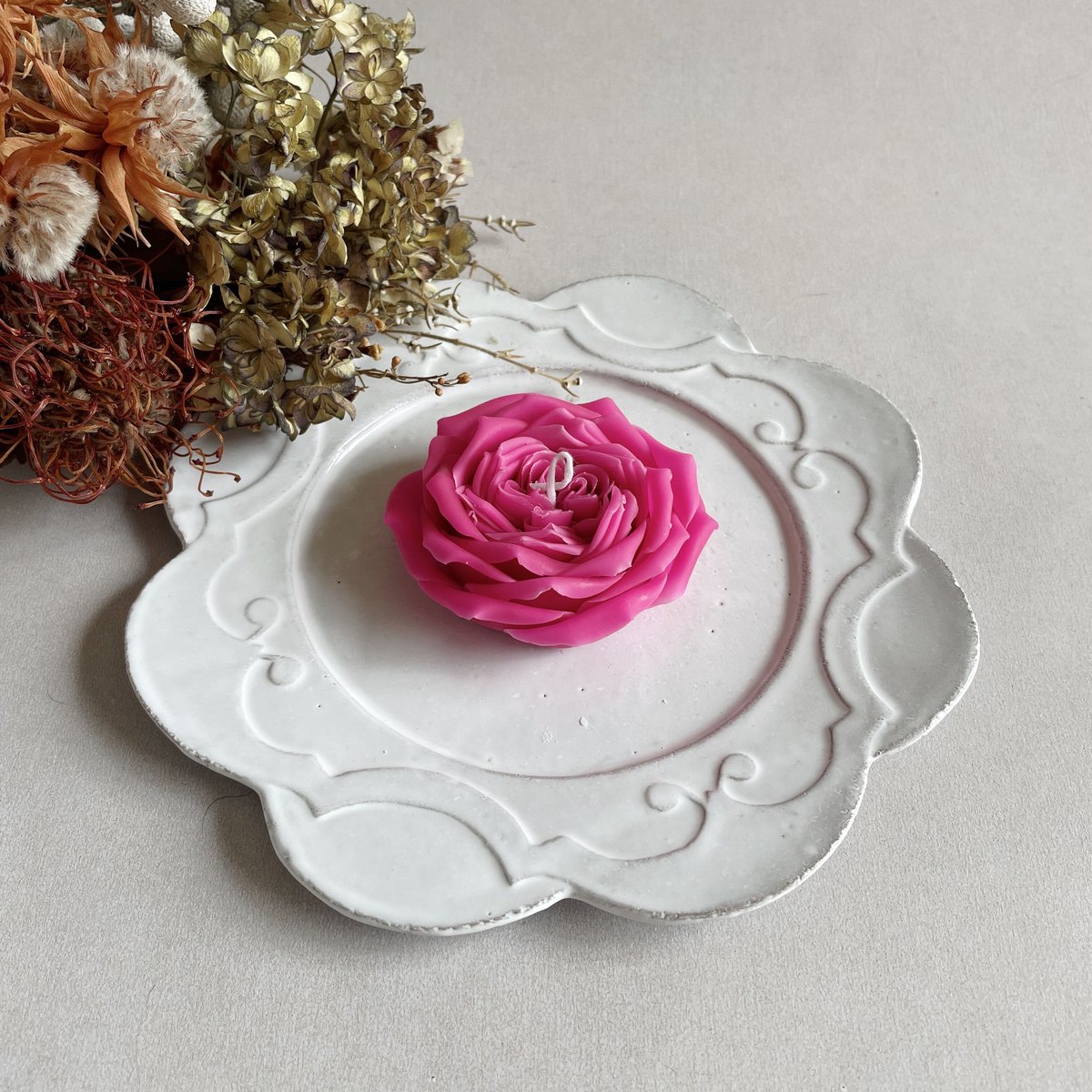 ☆キャンドル☆様*°♡ フラワーキャンドル 