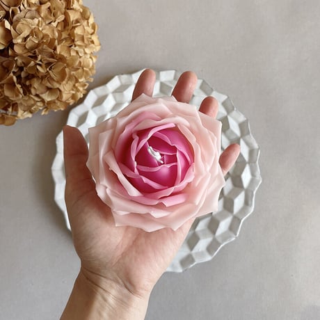 フラワーキャンドル"la france"