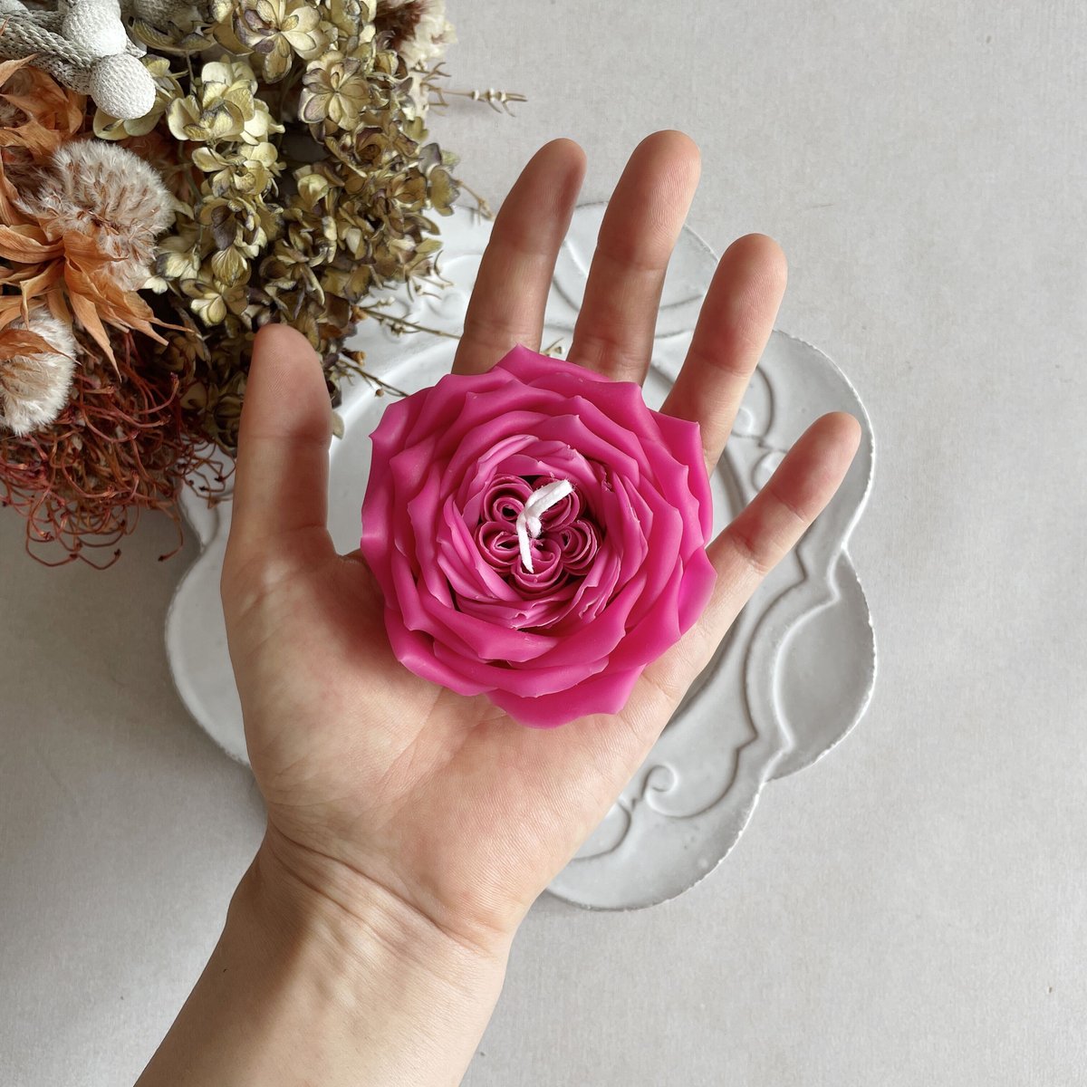 ☆キャンドル☆様*°♡ フラワーキャンドル 