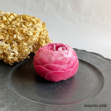 フラワーキャンドル "peony L"