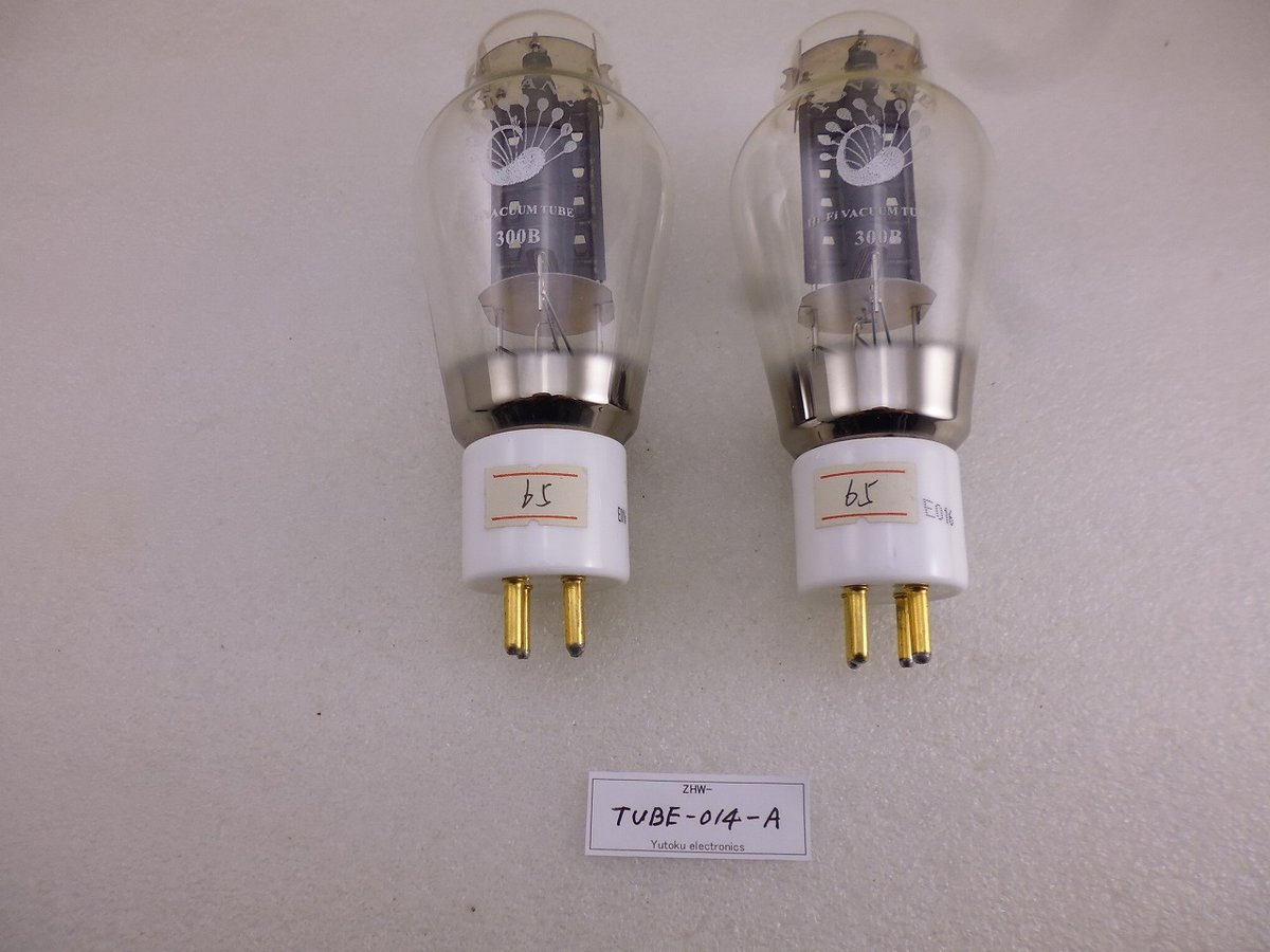 2本白箱新品 マッチドペア プスバ 300B-N 300BN ナス管 真空管 2本白箱新品 マッチドペア プスバ 300B-N 300BN ナス管 真空管 - メルカリ