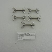 5本セット SUS304 M4×25 蝶ネジ+蝶ナット  ( ZHW-1028)