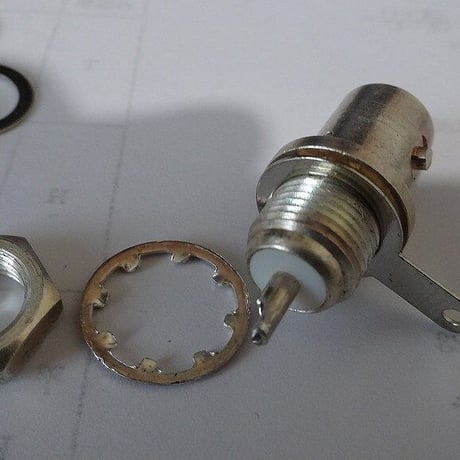 BNCコネクタメス取付丸端子 10pcsセット 10個セット  ( ZHW-782 )