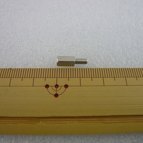 10本セット  M3×8 +6 オス-メス 金属六角スペーサー  ( ZHW-404 )