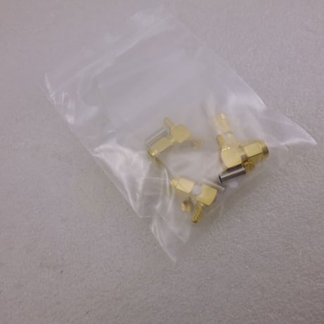 4個セット RG316用 SMA L型コネクタプラグ（オス）  ( ZHW-808 )