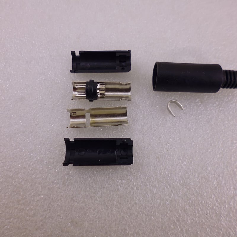 小物 JA YAESU FT-991A TUN/LIN JACK対応8PIN MINI DIN PLUG