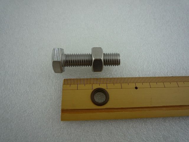 M10×40+M10 NUTS マストベアリング用 ボルトナットセット SUS304 ( Z