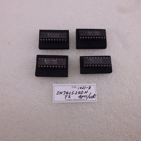 4個セット  TTL IC SN74LS245N  TI  ( ZHW-1021-D )
