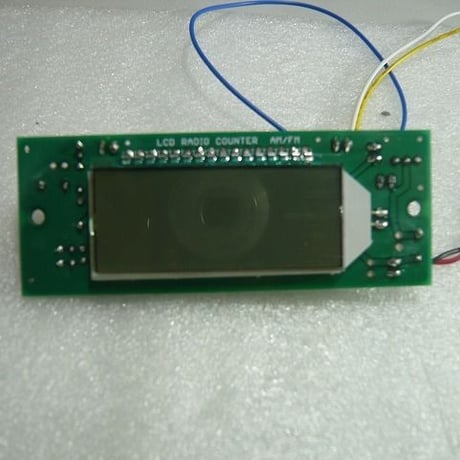 LCD TYPE  AM / FM  周波数表示器 UNIT（実装完成品）( ZHW-394 )