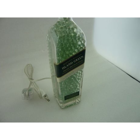 Johnni Walker ISLAND GREEN ボトルランプスタンド 祐徳電子オリジナル  ( ZHW-BTL-005 )