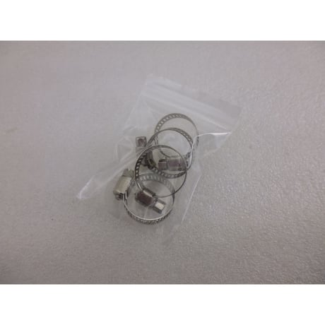 4個セット  13～Φ23用 アンテナエレメントクランプ（ホースバンド) SUS304  ( ZHW-556 )