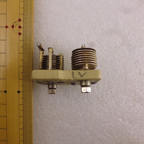 1unit 2個 中古品 エアーバリコン 40pF ( ZHW-ETC-757 )