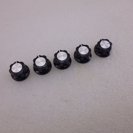 5個セット Φ19 (小)  黒ツマミ   ( ZHW-867 )