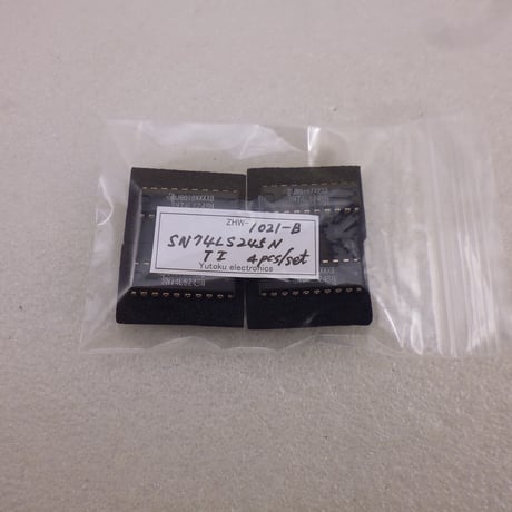 4個セット  TTL IC SN74LS245N  TI  ( ZHW-1021-B )