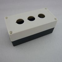 Φ22スイッチ用  3穴 PLASTIC CONTROL BOX ( ZHW-ETC-113 )