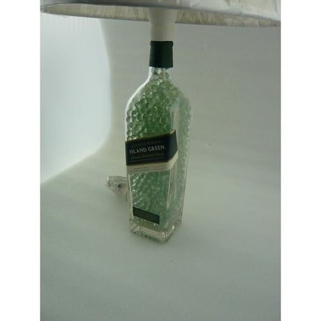Johnni Walker ISLAND GREEN ボトルランプスタンド 祐徳電子オリジナル  ( ZHW-BTL-005 )