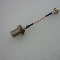 RG316/U   BNCJ（メス） - MJ（メス） ケーブル   L=130mm ( ZHW-433 )
