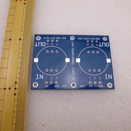MC INPUTトランス ZHW-BT-MC-INT-1  ( ZHW-TRNS-042 )用 PCB ( ZHW-684 )