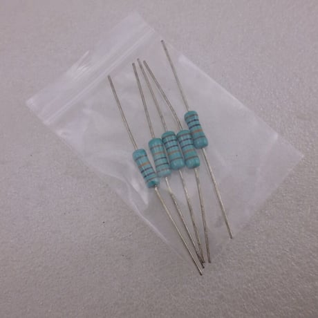 5本セット  100KΩ - 2W  金属被膜抵抗  日本製 ( ZHW-690 )