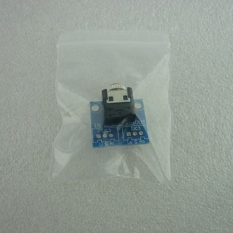 Φ3.5 Stereo Jack変換PCB + Mini Jack Sets  ( ZHW-148 )