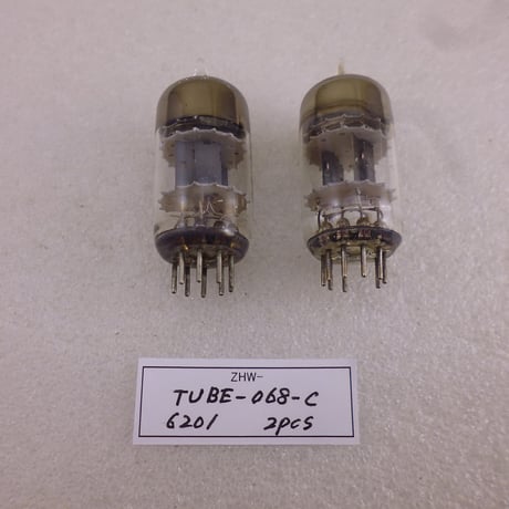 2本組 真空管 6201 メーカー不明 中古 青箱 ( ZHW-TUBE-068-C )