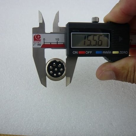 前面固定タイプ マイクコネクタ 8PIN レセプタクル  ( ZHW-362 )