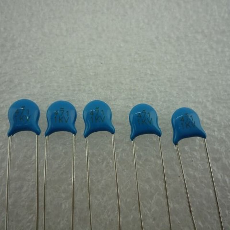 5個セット 1KV-471 高耐圧セラミックコンデンサ ( ZHW-475 5個セット 1KV-471 高耐圧セラミックコンデンサ ( ZHW-475