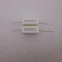 2個セット  330Ω - 5W セメント抵抗   ( ZHW-657 )