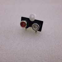取付穴付き DIP TYPE 2P RCA SOCKET  ( ZHW-813 )