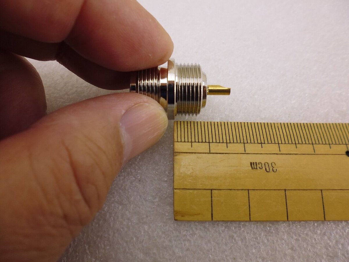 N型コネクタ 丸穴取付タイプ（メス） ( ZHW-842 ) | 高品質低