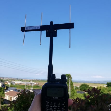 NEW ALINCO DJ-G7用 4ele YAGI DOCKING UNIT BLACK BOOM ( ZHW-HAM-185-B )
