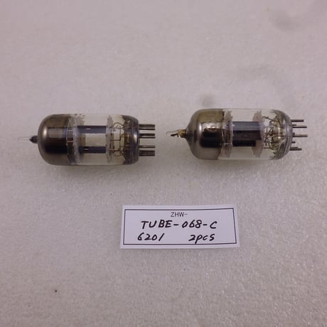 2本組 真空管 6201 メーカー不明 中古 青箱 ( ZHW-TUBE-068-C )