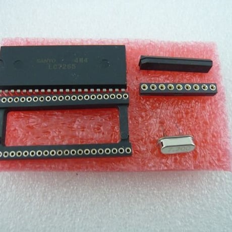 SANYO LC7265 + LB3500+7.2MHz XTAL SET ( ZHW-412 )