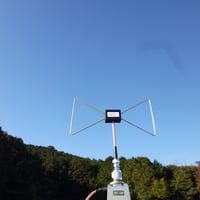 1200MHz TWIN DELTA LOOP アンテナ  BNC TYPE ( ZHW-HAM-170 )
