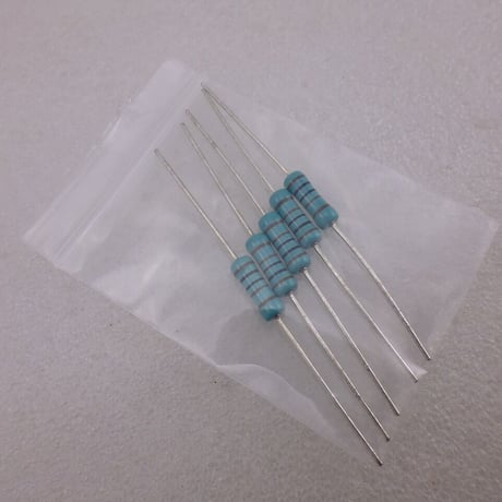 5本セット  1KΩ - 2W  金属被膜抵抗  日本製 ( ZHW-686 )