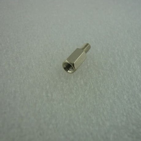 10本セット  M3×8 +6 オス-メス 金属六角スペーサー  ( ZHW-404 )