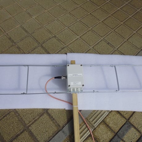 Handmade 移動用 430MHz 1λヘンテナ （変形ループアンテナ）  ( ZHW-HAM-156 )