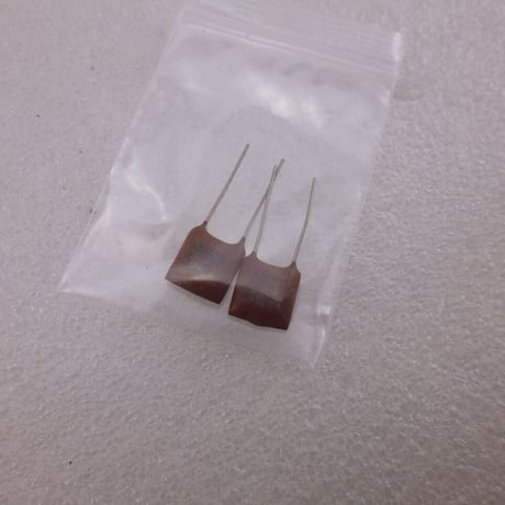 2個セット  180pF/500V マイカ コンデンサ 双信電機製 ( ZHW-589 )