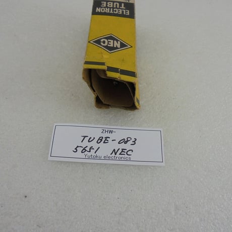 真空管 5651 NEC （元箱付） ( ZHW-TUBE-083 )