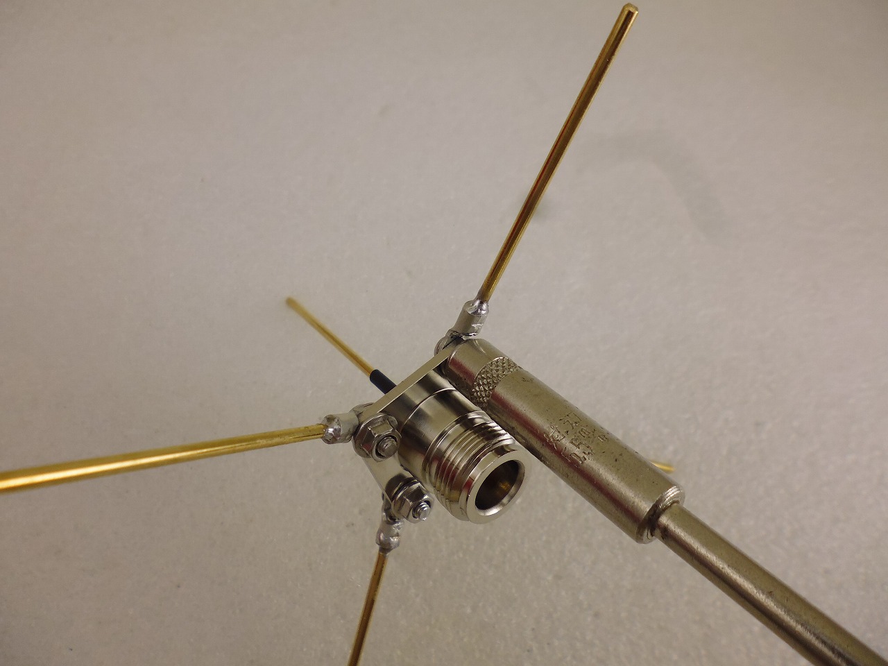 Handmade 1200MHz 1/4λ GP アンテナ KIT ( ZHW-HAM-1