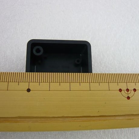 36×36×20mm MINI PLASTIC CASE  色：黒  ( ZHW-379 )