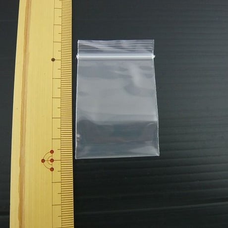 100枚セット  40×60mm チャック付透明袋 ( パーツ入れ )   ( ZHW-PACK-001 )