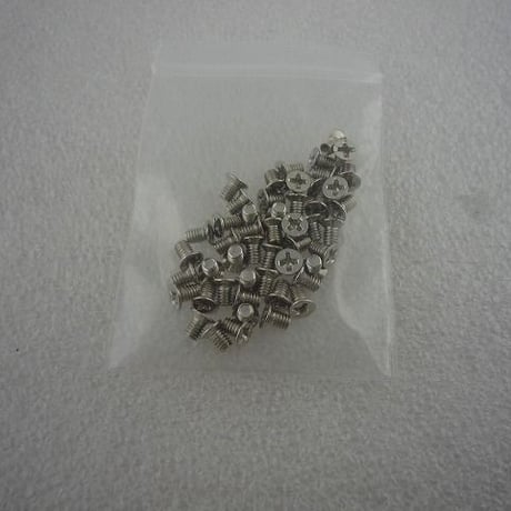 50個セット  M2.5×4 皿ビス ARDF受信機   RF-2D補修用筐体ネジセット   ( ZHW-463 )