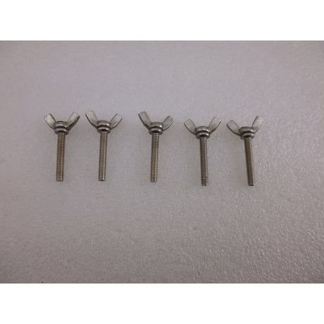 5本セット  M4×25 蝶ネジSUS304  ( ZHW-554 )