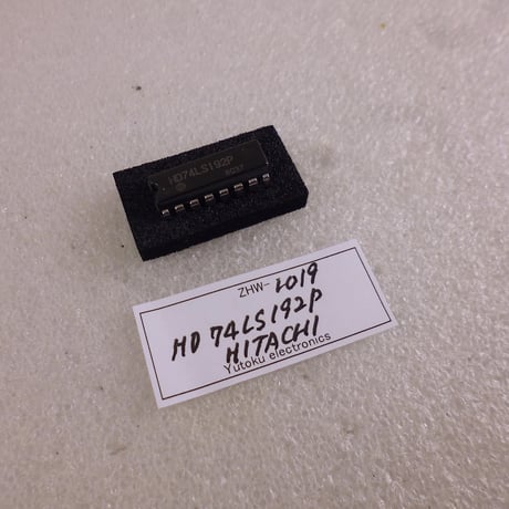 TTL IC HD74LS192P  HITACHI  ( ZHW-1019 )