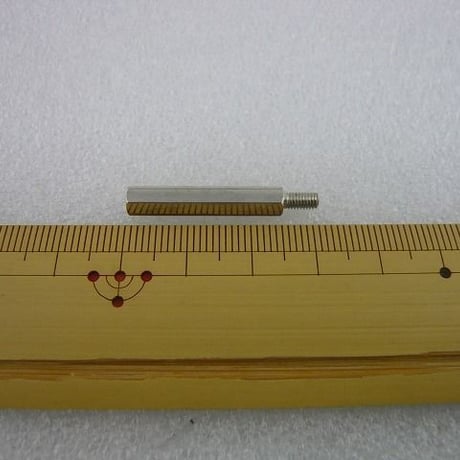 10本セット  M3×25+6  オス-メス  金属六角スペーサー   ( ZHW-408 )